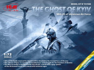 UAF "Ukrainian Air Force" Mikoyan MiG-29A "The Ghost of Kiev"  Air superiority/Multirole fighter jet aircraft