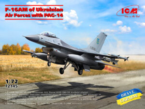 UAF "Ukrainian Air Force" General Dynamics/Lockheed Martin F-16AM "PAG-14 Airfield"  Air superiority/Multirole fighter jet aircraft