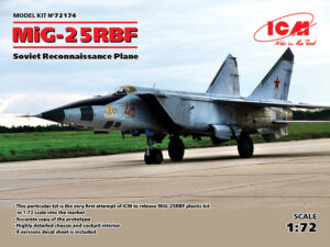 SADF "Soviet Air Defence Force" Mikoyan-Gurevich MiG-25RBF "Foxbat-D"  Supersonic reconaissance/strike jet aircraft