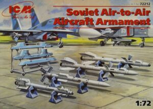 SAF "Soviet Air Force" Vympel R-27ER/R-27ET "AA-10 Alamo" + R-73 "AA-11 Archer" + R-77 "AA-12 Adder" Air-to-Air aircraft armament missiles