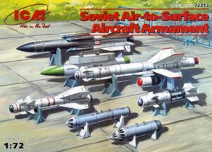 SAF "Soviet Air Force" Vympel Kh-29T "AS-14 Kedge" + Kh-31P "AS-17 Krypton" + Kh-59M "AS-18 Kazoo" Air-to-Surface aircraft armament missiles