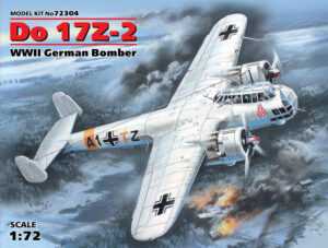RLM "Luftwaffe" Flugzeugwerke Dornier Do 17Z-2 "The Flying Pencil" Fast bomber aircraft