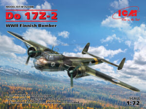 FAF "Finnish Air Force - Illmavoimat" Flugzeugwerke Dornier Do 17Z-2 "The Flying Pencil" Fast bomber aircraft