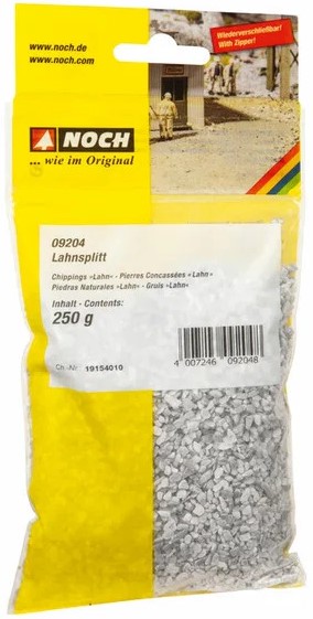 NOCH Landscaping  -  250g Pietrisco naturale fine "Lahnsplitt"