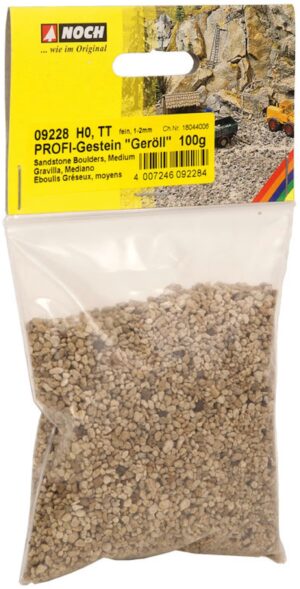 NOCH Landscaping  -  80g Detriti "Arenaria" / Grana fine 1-2mm