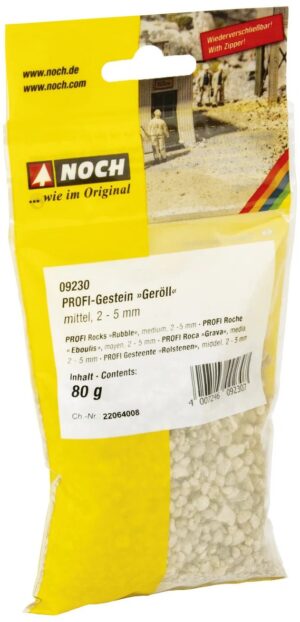 NOCH Landscaping  -  80g Detriti "Arenaria" / Grana media 2-5mm