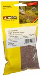 NOCH Landscaping  -  250g Pietrisco per massicciata/ballast "Gneiss" ruggine "0,5-1mm"
