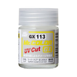 Mr.Hobby MR.COLOR 18ml - SUPER Clear III "UV Cut" - Flat