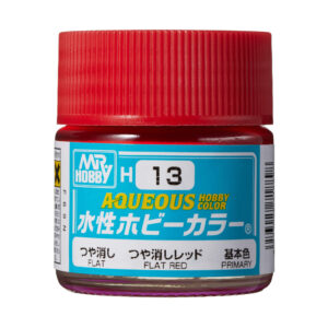 Mr.Hobby AQUEOUS 10ml - Flat Red