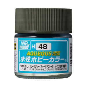 Mr.Hobby AQUEOUS 10ml - Olive Gray (Field Gray 2) (German Army Uniform)