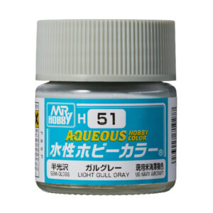 Mr.Hobby AQUEOUS 10ml - Light Gull Gray (US Navy Aircraft)