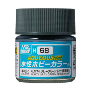 Mr.Hobby AQUEOUS 10ml - RLM74 Gray Green (German Aircraft)