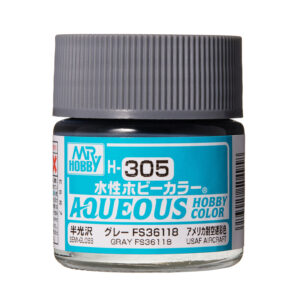 Mr.Hobby AQUEOUS 10ml - Gray FS36118 (USAF Aircraft)