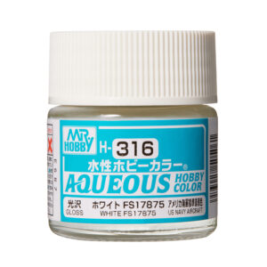 Mr.Hobby AQUEOUS 10ml - White FS17875 (US Navy Aircraft)