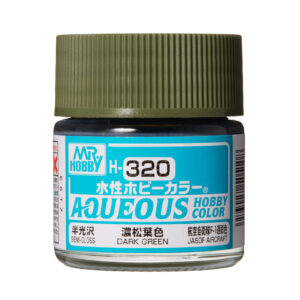 Mr.Hobby AQUEOUS 10ml - Dark Green (JASDF Aircraft)