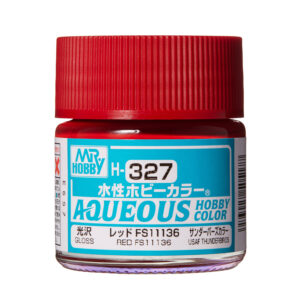 Mr.Hobby AQUEOUS 10ml - Red FS11136 (USAF Thunderbirds)