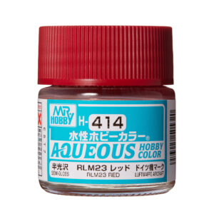 Mr.Hobby AQUEOUS 10ml - RLM23 Red (LUFTWAFFE Aircraft)