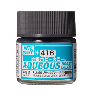 Mr.Hobby AQUEOUS 10ml - RLM66 Black Gray (LUFTWAFFE Aircraft)