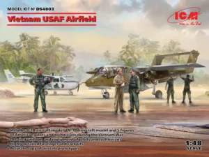 USAF "United States Air Force" "Vietnam War USAF set" (North American Rockwell OV-10A Bronco + Cessna O-2A Skymaster + Ground personnel and Pilots)