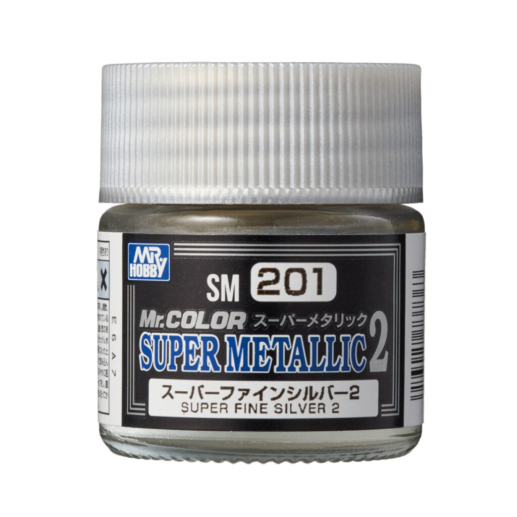 Mr.Hobby MR.COLOR 10ml - SUPER METALLIC II - Fine Silver