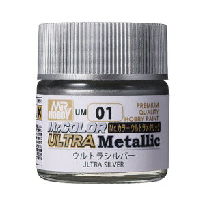 Mr.Hobby MR.COLOR 10ml - ULTRA METALLIC - Ultra Silver