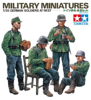 Wehrmacht-HEER WWII Infantry troops at rest