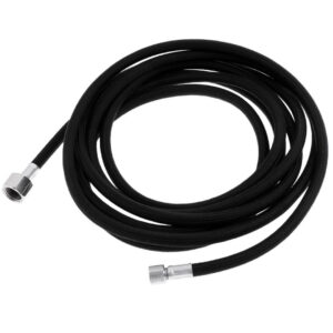 Fengda - Tubo nero telato 300cm attacco 1/8"-1/4"