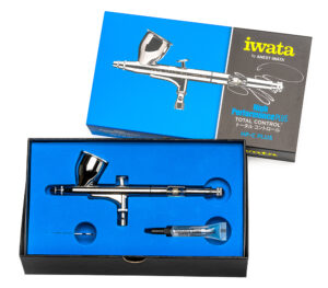 Iwata HI-PERFOMANCE PLUS HP-CP H3(0.3) Gravity Feed Double-Action + 7ml cup