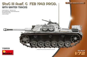 Wehrmacht-HEER MIAG StuG III Ausf.G Sd.Kfz.142/1 "February 1943 - Winter version with winter tracks" Assault gun