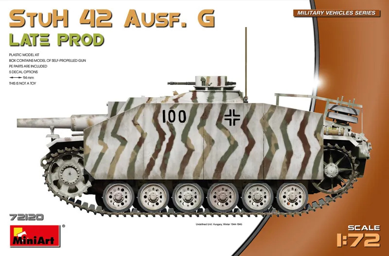 Wehrmacht-HEER Alkett StuH 42 Ausf.G Sd.Kfz.142/2 "Late Production" Assault gun