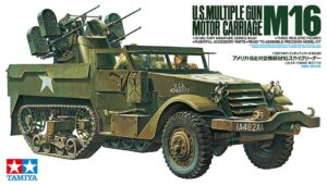 USA “United States Army” White Motor Corp. M16 MGMC Half-track self-propelled anti-aircraft gun truck