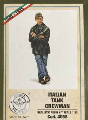 RE “Regio Esercito” WWII "Fronte Orientale/Balcani" Carrista Italiano con giacca invernale