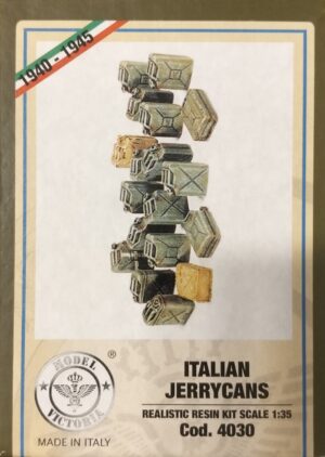 RE “Regio Esercito” WWII Taniche Italiane carburante