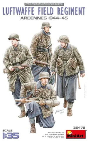 RLM "Luftwaffe" WWII Field Regiment "Ardennes 1944-45" set