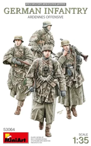 Wehrmacht-HEER WWII Infantry troops "Ardennes offensive 1944-45" set
